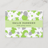 グリーンゾウ、キッズセ遊ンタ、アクティビティセンター 名刺 (正面)