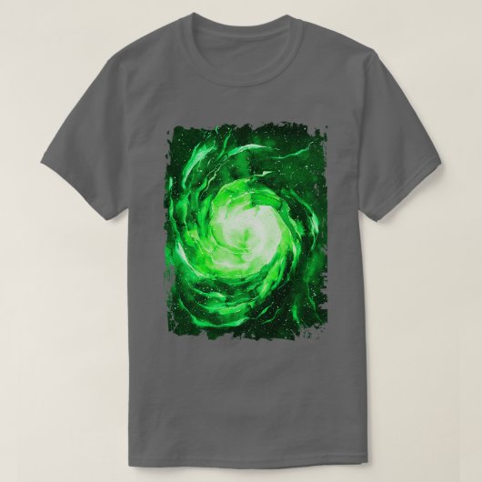 グリーンタイムポータル Tシャツ (デザイン正面)