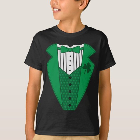グリーンタキシード Tシャツ (正面)