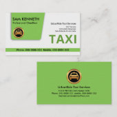 グリーンタクシーエレガンススペシャルタブショーフールタクシー 名刺 (正面/裏面)
