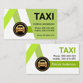 グリーンタクシールートライド共有 名刺 (正面/裏面)