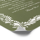 グリーンタラベラタイルタイムカプセル誕生日ゲーム ポスター (角)