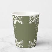 グリーンタラベラタイルフィスペインのエスタブライダルブランチ 紙コップ (左)