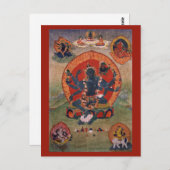 グリーンタラ神 ポストカード (正面/裏面)