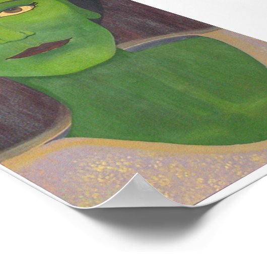 グリーンタラ菩薩 ポスター (角)