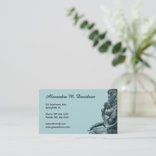 グリーンタラ 名刺 (スタンド正面)