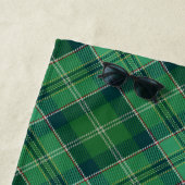 グリーンタータンチェックバスケットボール野球サッカー ビーチタオル (インサイチュ)