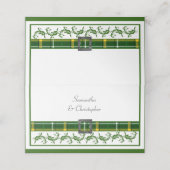 グリーンタータンチェック プレイスカード (外部開封)