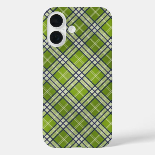 グリーンタータンチェック Case-Mate iPhoneケース (裏面)