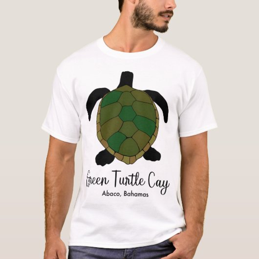 グリーンタートルケイ Tシャツ (正面)