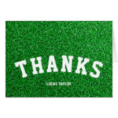 グリーンターフアスリートスポーツサンキューカード (正面横)