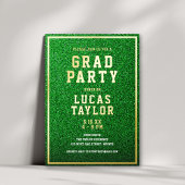 グリーンターフスポーツテーマグラードパーティー 箔招待状