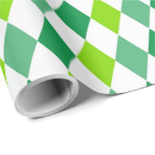 グリーンダイアモンドセントパトリックのデイラッピング紙 ラッピングペーパー (ロールコーナー)