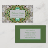 グリーンダイヤモンドファッションガーリーライン 名刺 (正面/裏面)