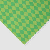 グリーンダイヤモンドマルディグラスパターン 薄葉紙 (詳細)