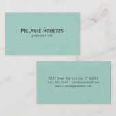 グリーンダスト 名刺 (正面/裏面)