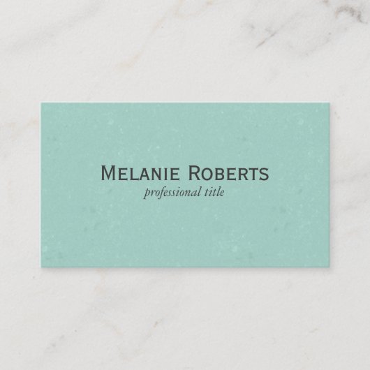 グリーンダスト 名刺 (正面)