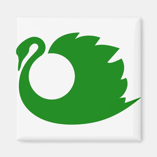 グリーンダック マグネット (正面)