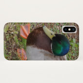 グリーンダックApple iPhone X,かろうじてTherePhoneCase Case-Mate iPhoneケース (裏面(横))