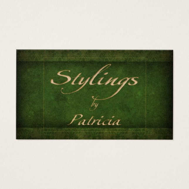 グリーンダマスク個人カード (正面)