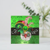 グリーンダマスク、ジュエルオウル、エルフハット、ダイヤモンドフェザーズ 招待状 (スタンド正面)