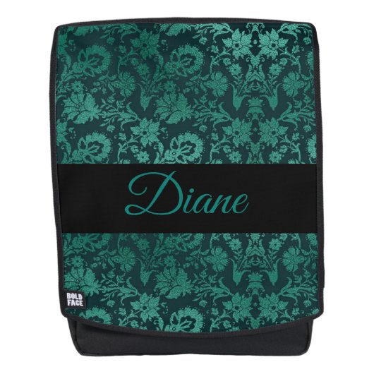 グリーンダマスク バックパック (正面)