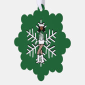 グリーンダンサー オーナメントカード (左)