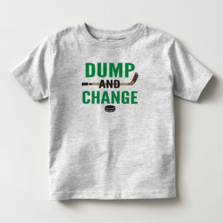 グリーンダンプと変更ホッケー トドラーTシャツ