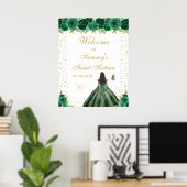 グリーンダークスキンガールSweet sixteenへようこそ ポスター (ホームオフィス)