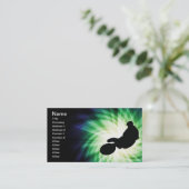 グリーンダートバイク 名刺 (スタンド正面)