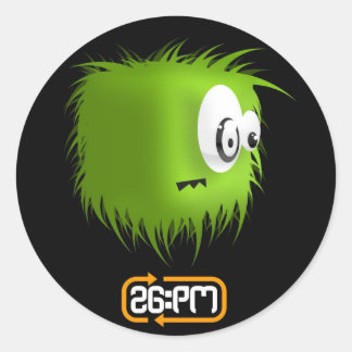 「グリーンダード」ステッカー ラウンドシール