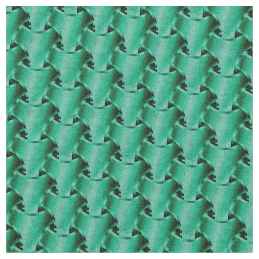グリーンチェーンメール ファブリック (クローズアップ)