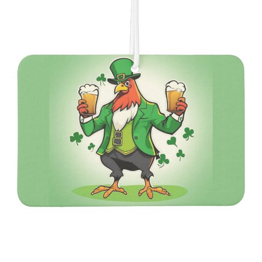 グリーンチキン カーエアーフレッシュナー (正面)