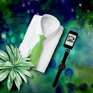 グリーンチャートルーズオンチャートルーズ ネクタイ