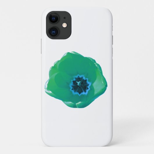 グリーンチューリップiphone 3 ケース Case-Mate iPhoneケース (裏面)