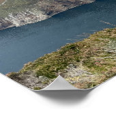 グリーンチョルムシルカウンティドネガルアイルドラヨーロッパ ポスター (角)