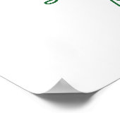 グリーンチリが愛のポスターを匂わせる ポスター (角)