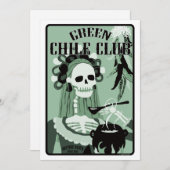 グリーンチリクラブ 招待状 (正面/裏面)