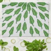 グリーンチリペッパー キッチンタオル (折り畳み)