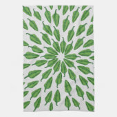 グリーンチリペッパー キッチンタオル (縦)