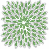 グリーンチリペッパー シール (正面)