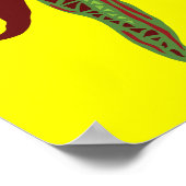 グリーンチリペッパー ポスター (角)