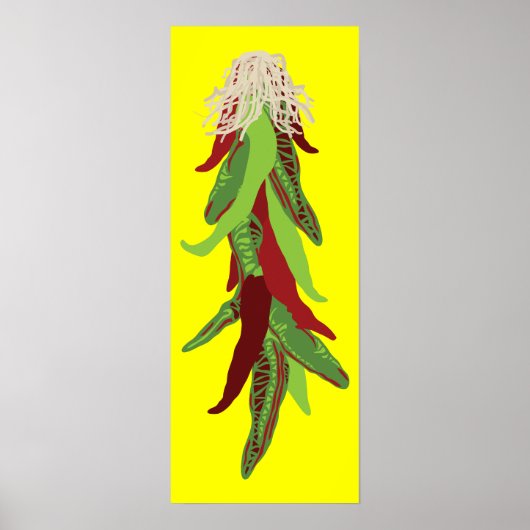 グリーンチリペッパー ポスター (正面)