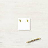 グリーンチリペッパー ポストイット (デスク上)