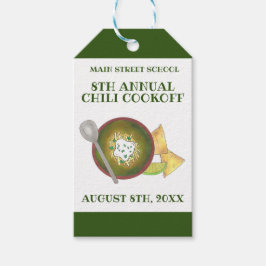 グリーンチリヴェルデチリクックオフ調理師オフ食品 ギフトタグ