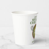 グリーンチリヴェルデチリクックオフ調理師オフ食品 紙コップ (右)