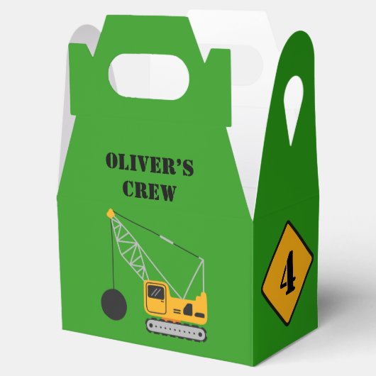 グリーンチルドレン建築誕生日紙 フェイバーボックス (オープン)