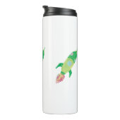 グリーンチルド宇宙ロケット タンブラー (回転右)