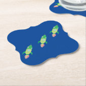 グリーンチルド宇宙ロケット ペーパーコースター (アングル)