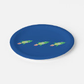 グリーンチルド宇宙ロケット ペーパープレート (アングル)